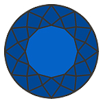 blue diamond icon
