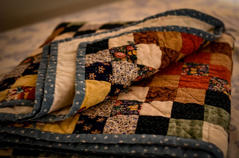 diy memorial keepsakes handmade quilt