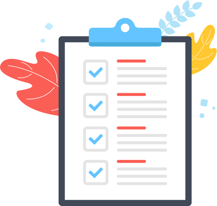 Helpful Guides hospice care resources quick guide checklist clipboard graphic