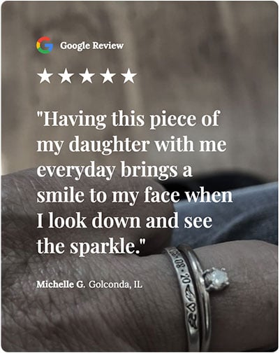 customer review on Google for Eterneva