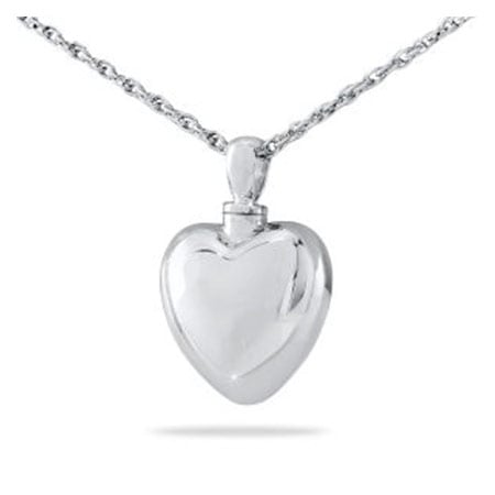 Keepsakes – Heart Necklace silver heart necklace keepsake item