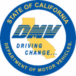 Logotipo del Departamento de Vehículos Motorizados de California