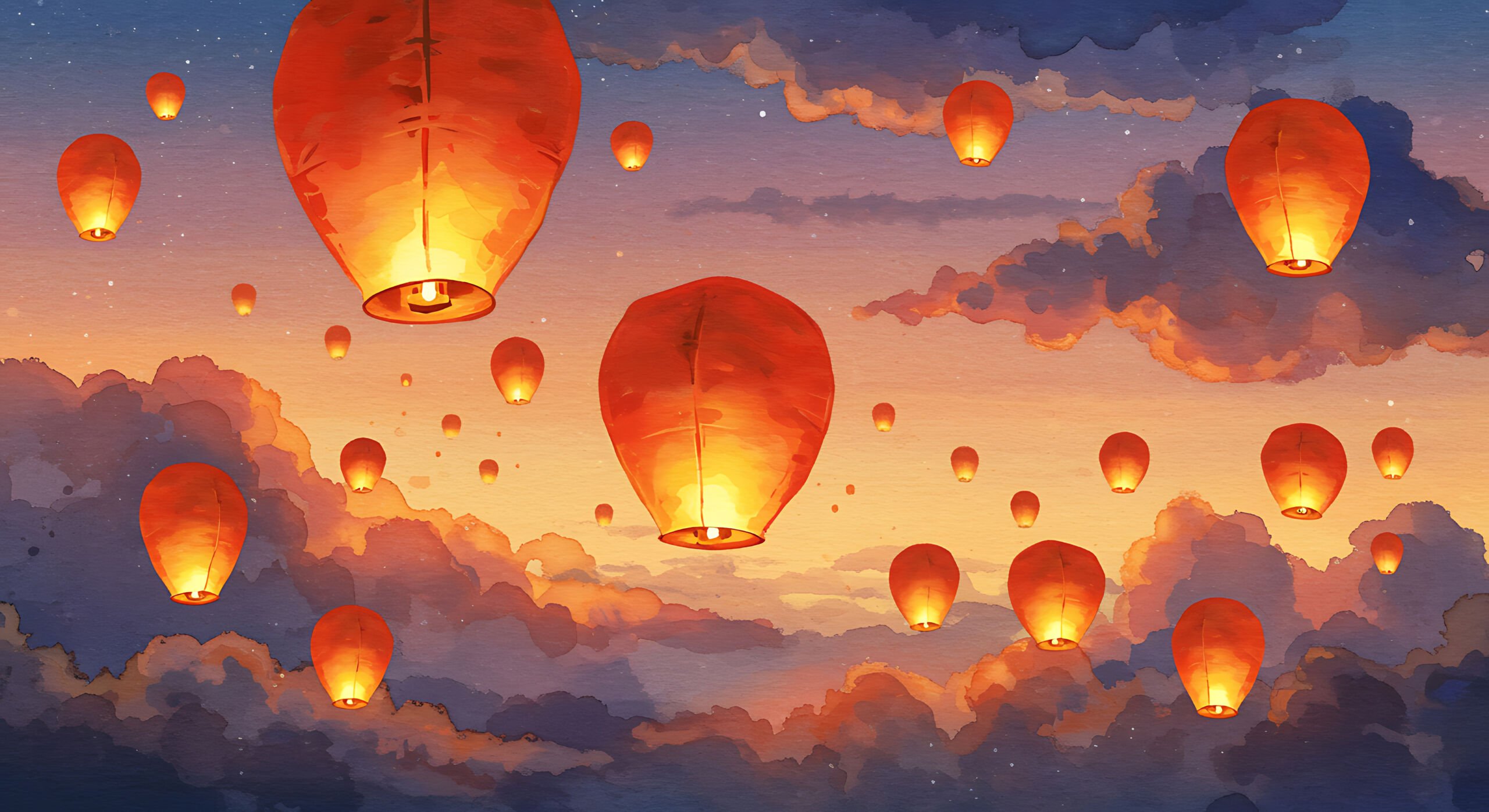 lantern release celebration of life