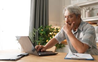 Senior considers cremation plans and explores his options