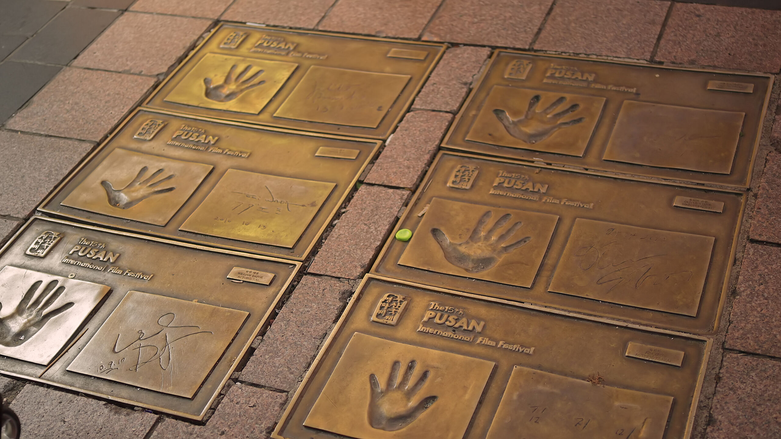 Signatures and hand imprints can help us remember celebrities after they die