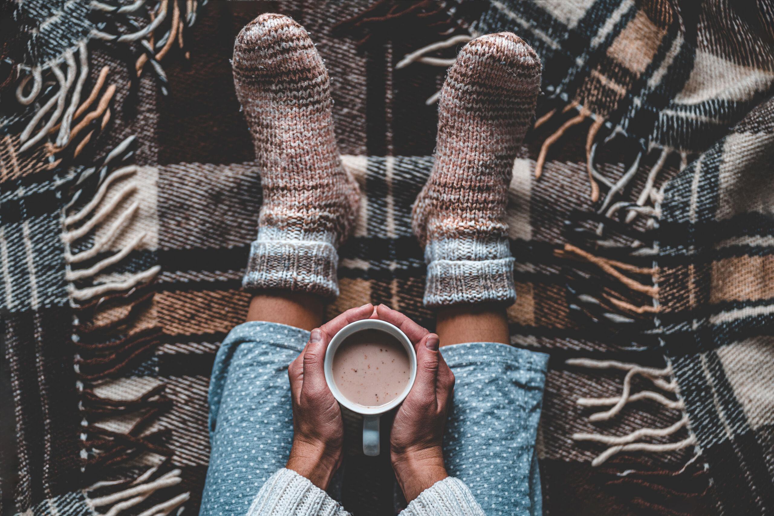 A blanket is one of the best thoughtful sympathy gifts