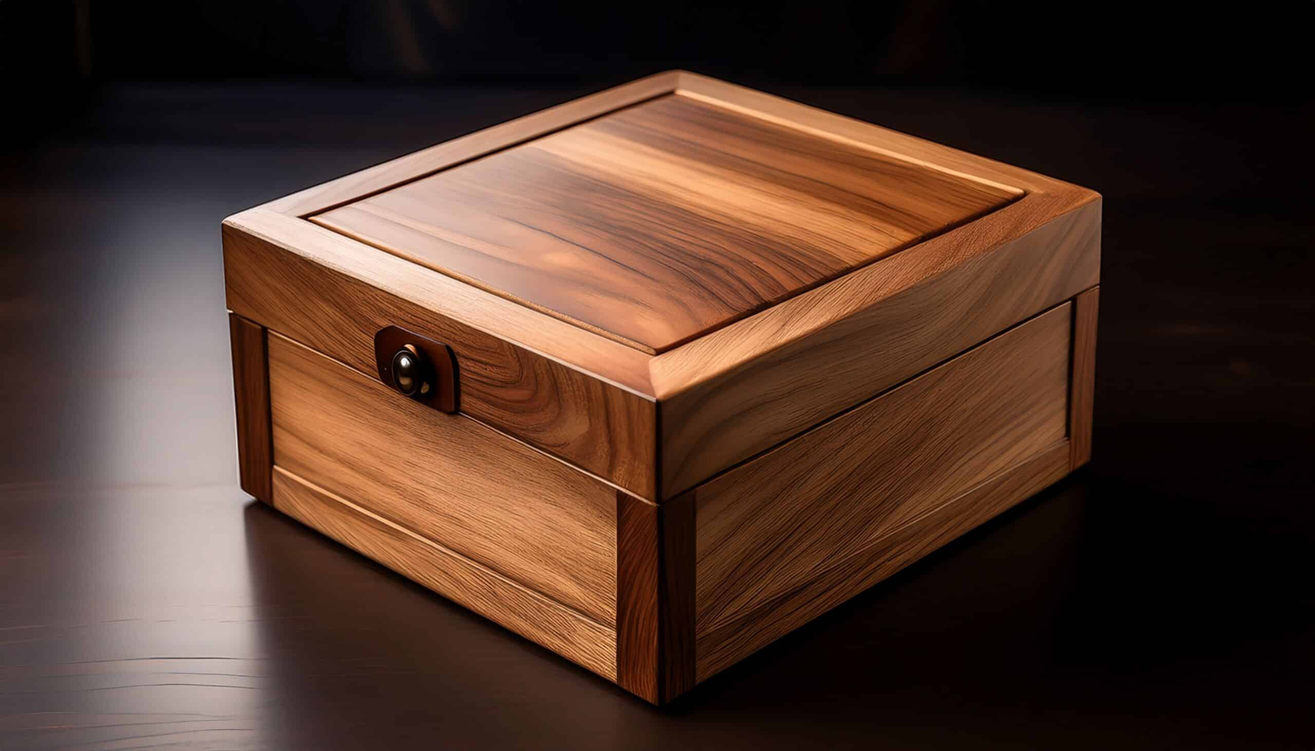 box that might hold diy memorial keepsakes