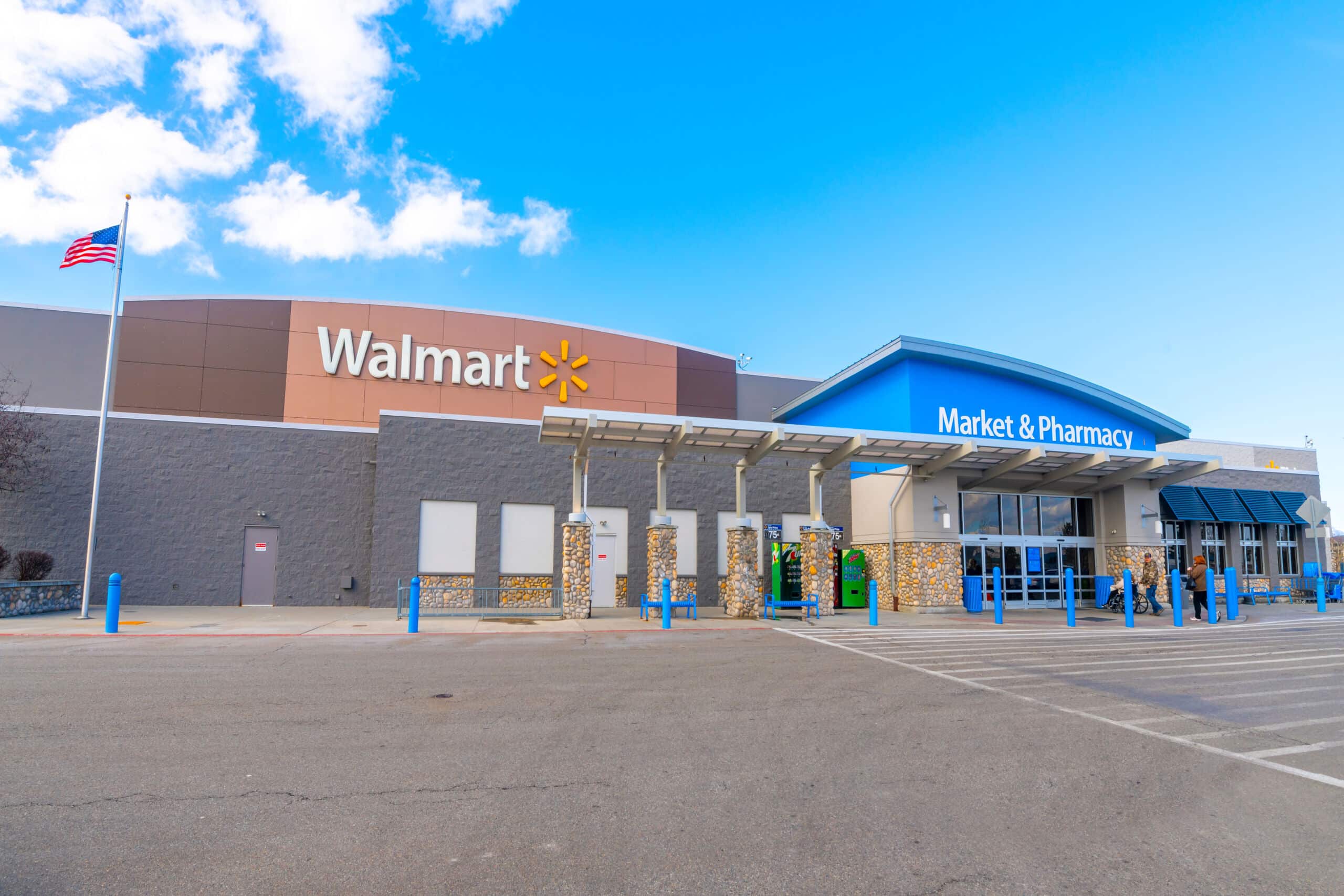 A Walmart representing one of the strange graves and burials around the world