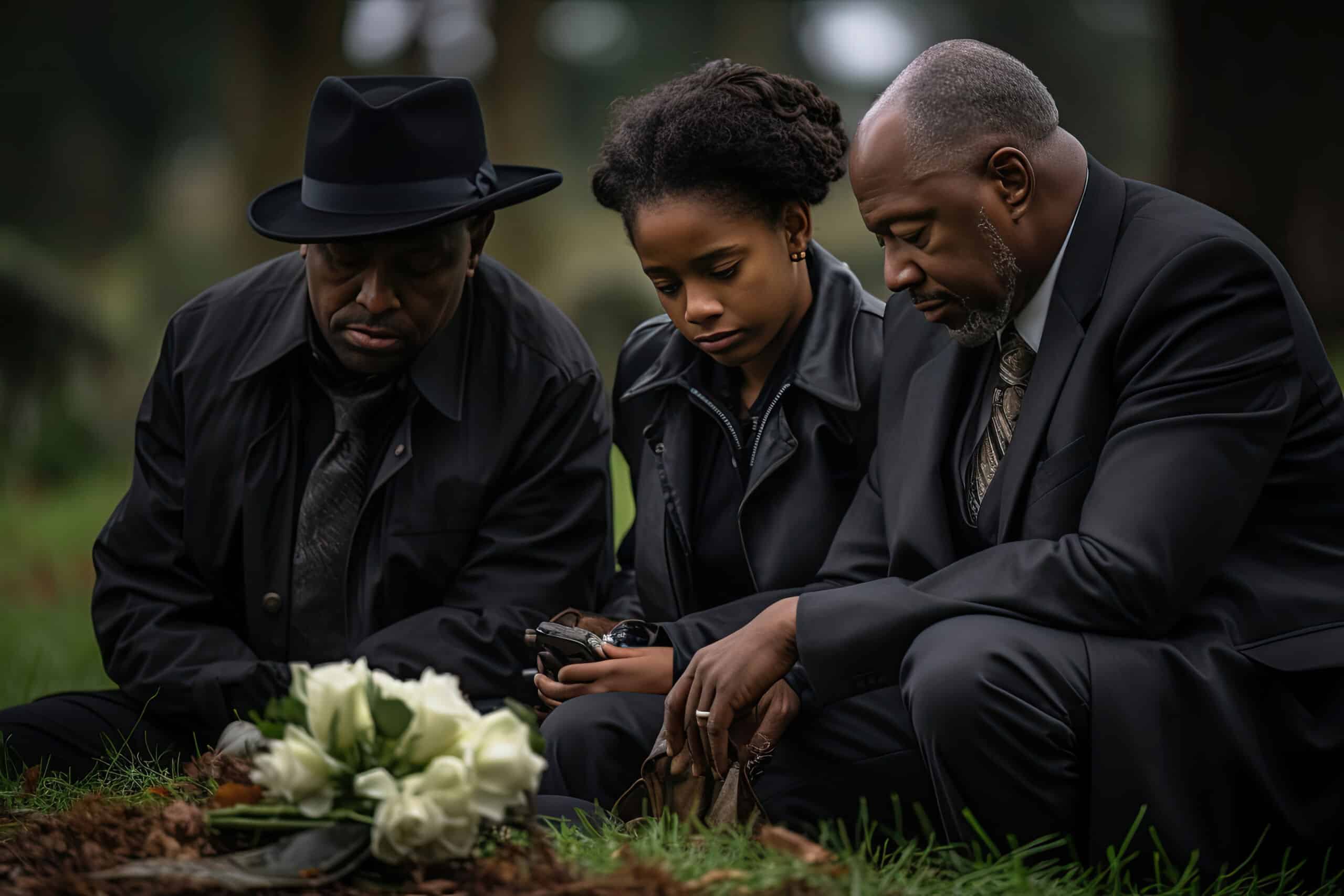 A Black family mourns offering a modern take on death culture in the Black community