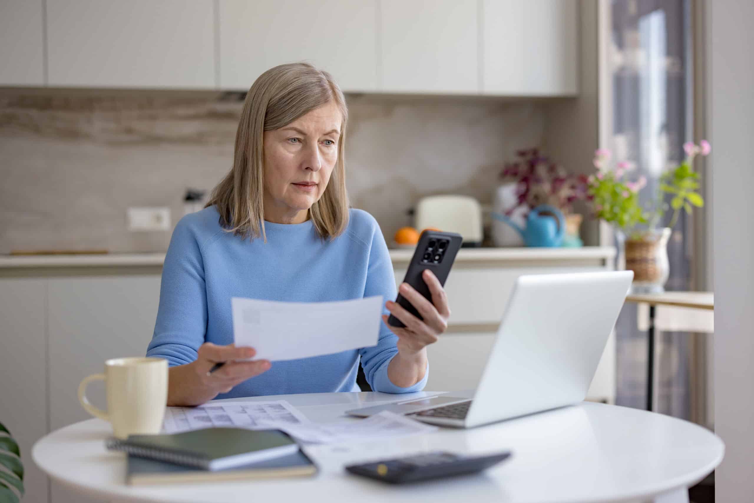 Woman researches cremation costs in California