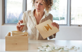 A woman reaps the benefits of the Opal Cremation and Parting Stone partnership