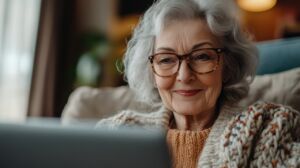 Woman connects with a passed loved one virtually